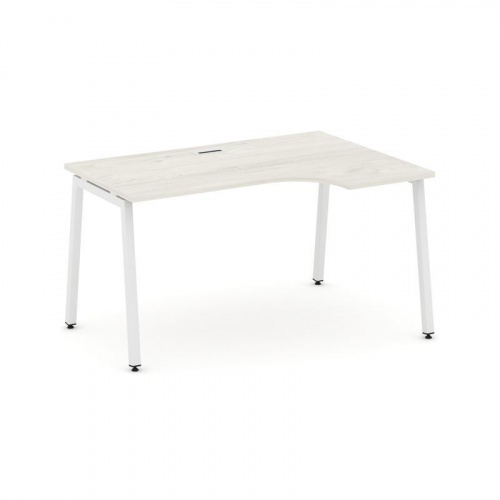 Style Project Стол рабочий эргоном. SN-4A.SPA-002(R) Дуб Табак/Металл Белый 1580*600/980*750 фото 18 Style Project Стол рабочий эргоном. SN-4A.SPA-002(R) Дуб Табак/Металл Белый 1580*600/980*750 фото 18