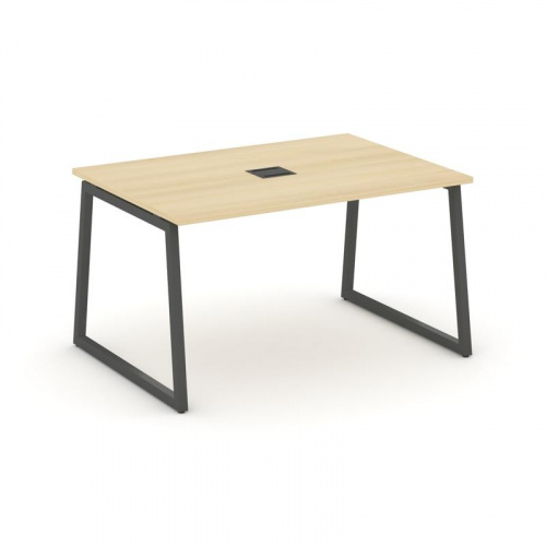 Style Project Стол переговорный SN-4T1.SPRG-002 Акация Лорка/Металл Антрацит/Заглушка Металл Антраци фото 28