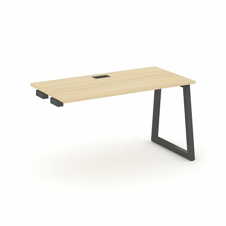 Style Project Стол-приставка к опор. элем. SN-5T1.OPRS-001 Акация Лорка/Металл Антрацит/Заглушка Пла