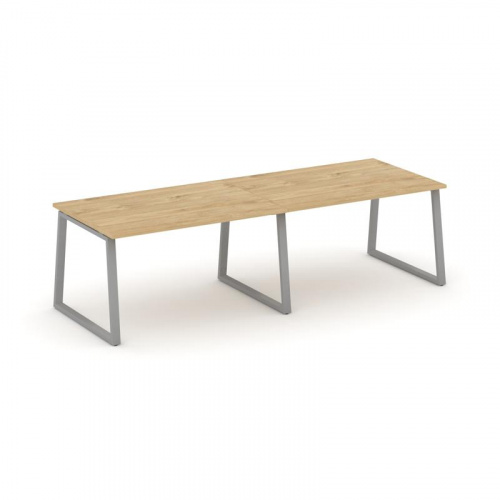 Style Project Стол переговорный SN-6T1.SPRG-012.3 Акация Лорка/Металл Антрацит 2360*980*750 фото 2 Style Project Стол переговорный SN-6T1.SPRG-012.3 Акация Лорка/Металл Антрацит 2360*980*750 фото 2