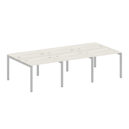 Бенч-система на 6 рабочих мест на П-обр. м/к Metal System Quattro 50БП.СМ-6.1 фото 11