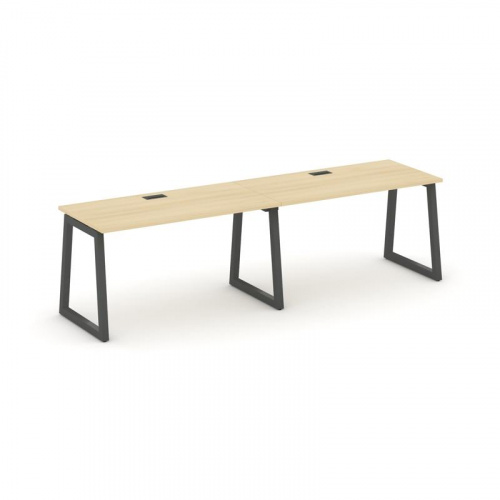 Style Project Рабочая станция 1 сторон. SN-5T1.ORS-004 Акация Лорка/Металл Антрацит/Заглушка Пластик фото 28