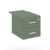 Тумба офисная с 2 ящиками Concept CN.PT-004 W