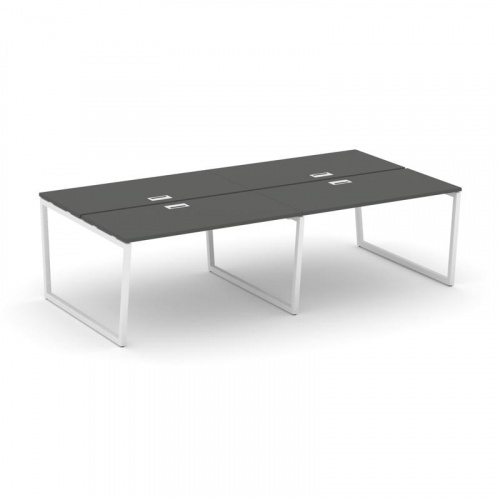 Style Project Рабочая станция 2-х сторон. SN-4T2.DRS-033 Акация Лорка/Металл Антрацит/Заглушка Пласт фото 18