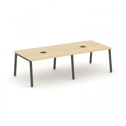 Style Project Стол переговорный SN-6A.SPRG-044 Вяз Благородный/Металл Антрацит 3160*1180*750 фото 15