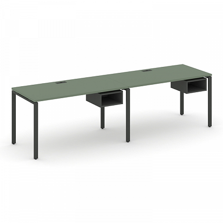 Бенч-система на 2 места с подвесными тумбами Concept CN.ORS-104