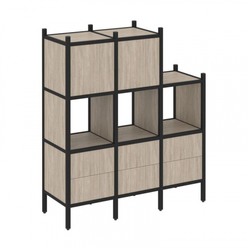 Стеллаж офисный прямой Loft VR.L-15 фото 3 Стеллаж офисный прямой Loft VR.L-15 фото 3