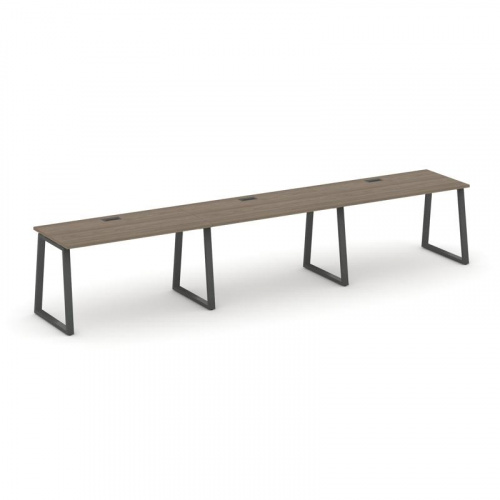 Style Project Рабочая станция 1 сторон. SN-6T1.ORS-054 Акация Лорка/Металл Антрацит/Заглушка Пластик фото 25