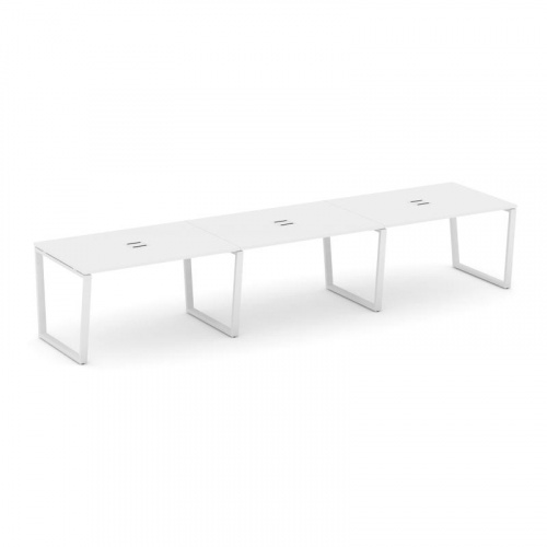 Style Project Стол переговорный SN-6T2.SPRG-024 Акация Лорка/Металл Антрацит/Заглушка Металл Антраци фото 17