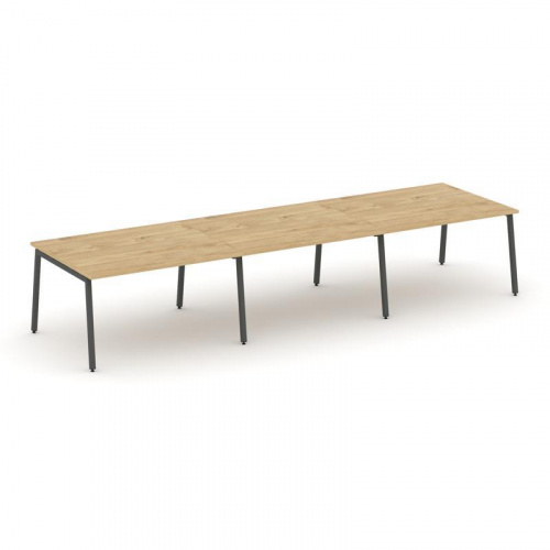 Style Project Стол переговорный SN-4A.SPRG-053.3 Акация Лорка/Металл Белый 4410*1180*750 фото 20