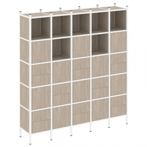 Стеллаж офисный прямой Loft VR.L-10 фото 2 Стеллаж офисный прямой Loft VR.L-10 фото 2