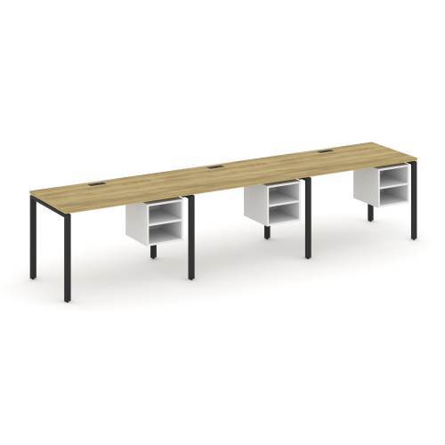 Бенч-система на 3 места с подвесными тумбами Concept CN.ORS-126 фото 6