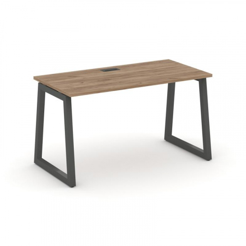 Style Project Стол письменный SN-5T1.SP-002 Акация Лорка/Металл Антрацит/Заглушка Пластик Черный 118 фото 23