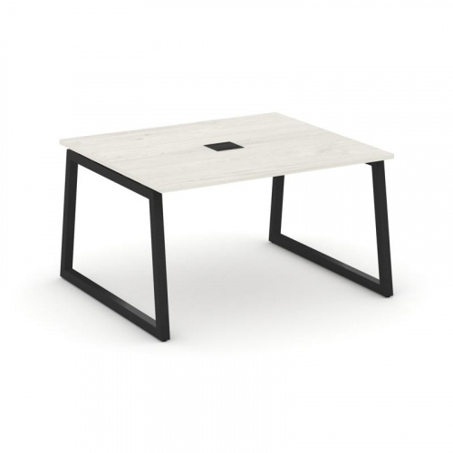 Style Project Стол переговорный SN-5T1.SPRG-032 Акация Лорка/Металл Антрацит/Заглушка Металл Антраци фото 10