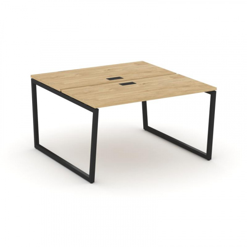 Style Project Рабочая станция 2-х сторон. SN-4T2.DRS-002 Акация Лорка/Металл Антрацит/Заглушка Пласт фото 3