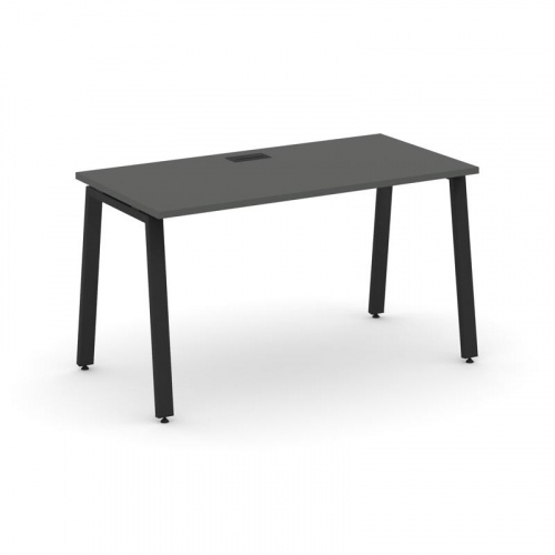 Style Project Стол письменный SN-6A.SP-025 Антрацит/Металл Белый 1780*800*750 фото 11